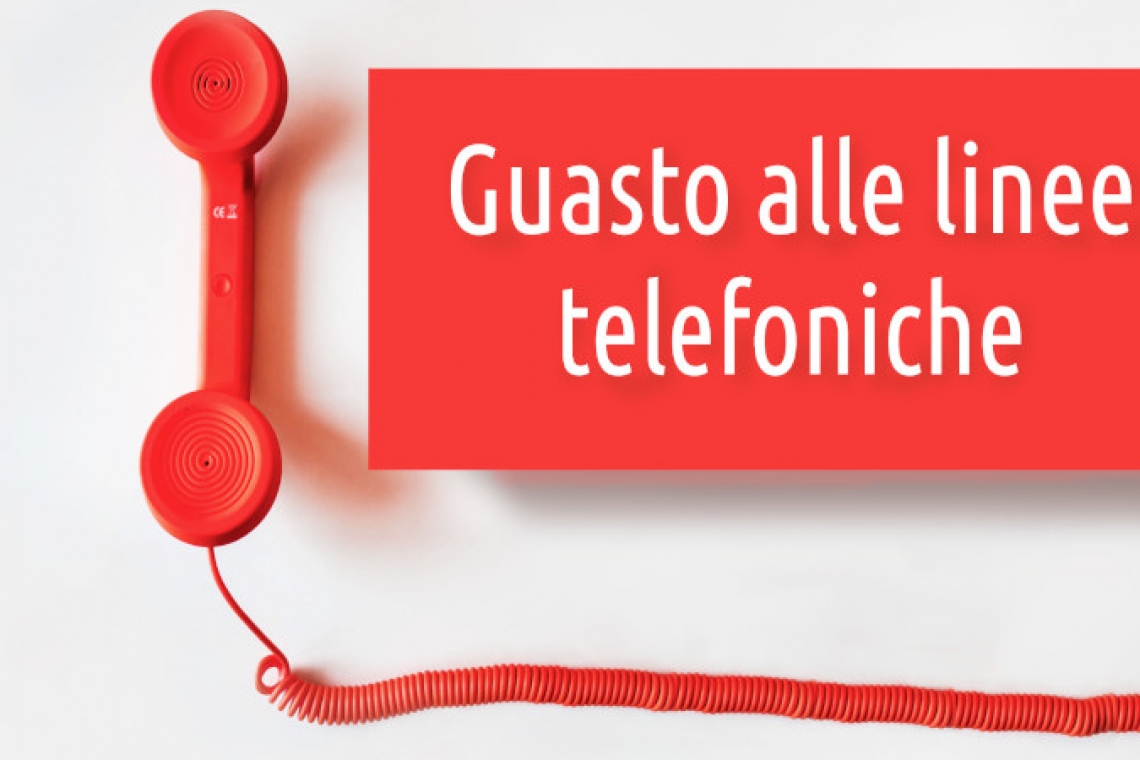 GUASTI ALLA LINEA TELEFONICA: COME CONTATTARE IL COMITATO