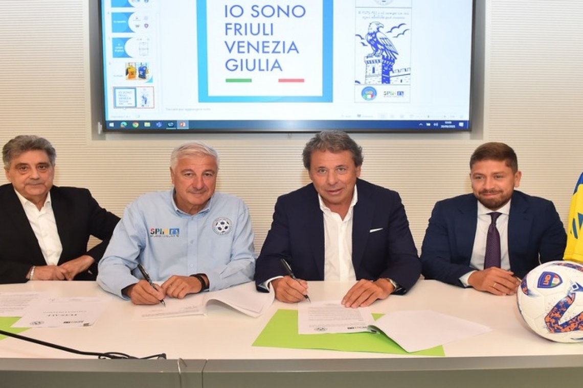 FIRMATO L'ACCORDO CON LA SPORTINCLUSION FVG Nasce futs-all, il primo Campionato di Calcio a 5 Inclusivo