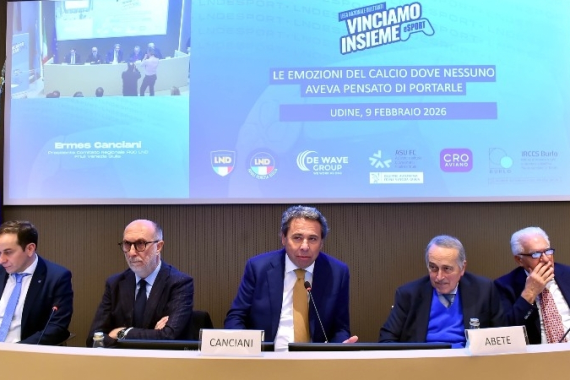 Calcio e inclusività: gli eSports della LND in Friuli con “Vinciamo Insieme”